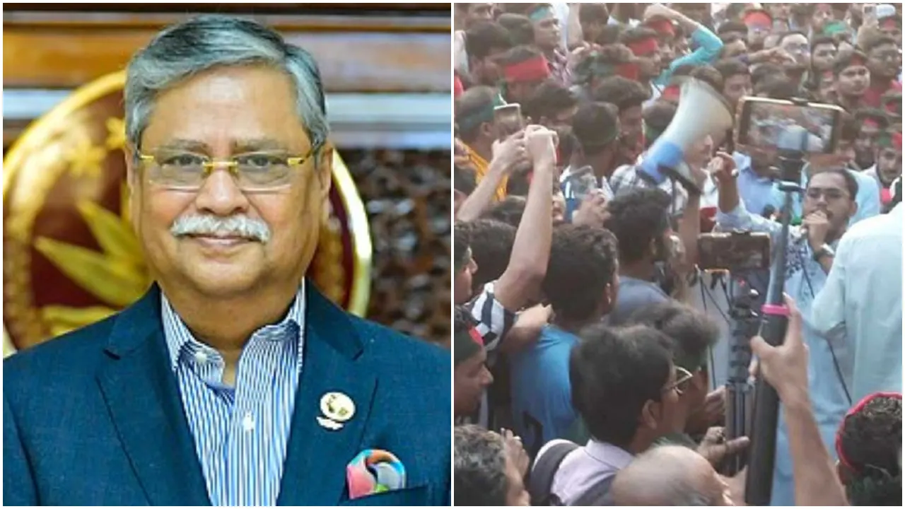 রাষ্ট্রপতি পদত্যাগ না করলে বঙ্গভবন ঘেরাওয়ের ঘোষণা
