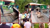ভাটেরায় ১১ বগি ফেলে বরমচাল গেল কালনী এক্সপ্রেস